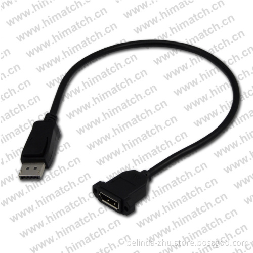 Panel Mount Dp Cable Male to Female (CBL-DPM-DPM-NXXXX)